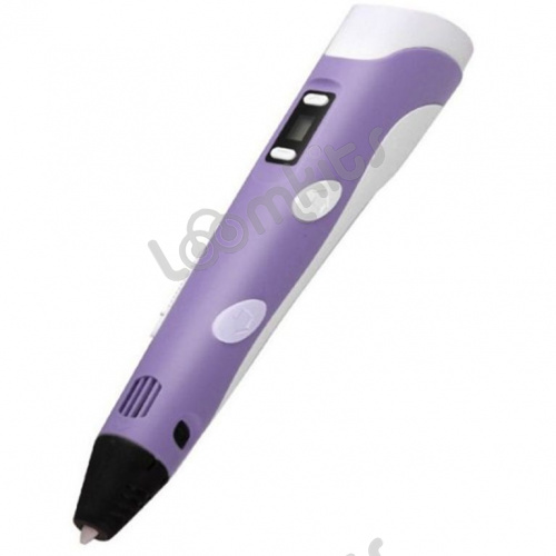 3D ручка, фиолетовая
